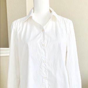 Lafayette 148 A-line Cotton Blouse